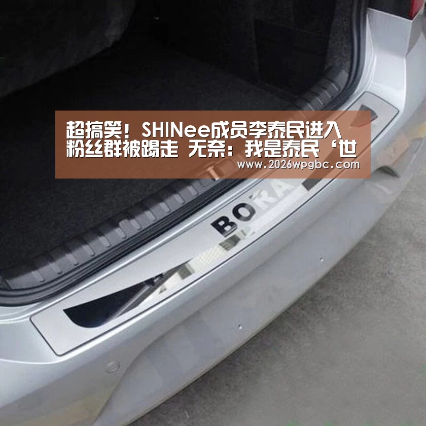 超搞笑!SHINee成员李泰民进入粉丝群被踢走 无奈:我是泰民‘世界杯投注’(图2) 世界杯投注